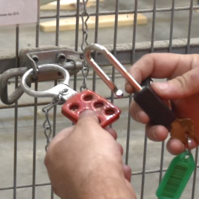 Danger tags and isolation locks